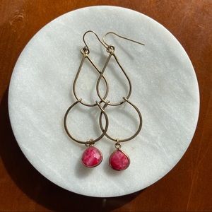 Drop earrings